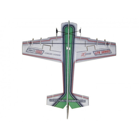 RC Plane Factory Crack Laser 'Lite Series' verde circa 0.80m- FLASHRC