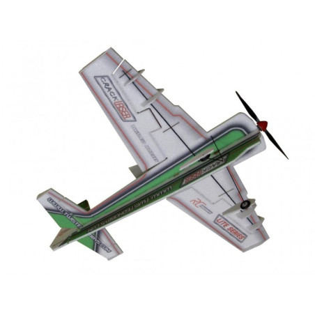 RC-Flugzeug Factory Crack Laser 'Lite Series' grün ca.0.80m- FLASHRC
