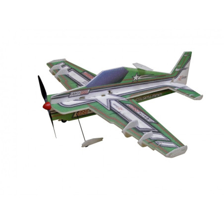 RC Plane Factory Crack Laser 'Lite Series' verde aprox.0.80m- FLASHRC
