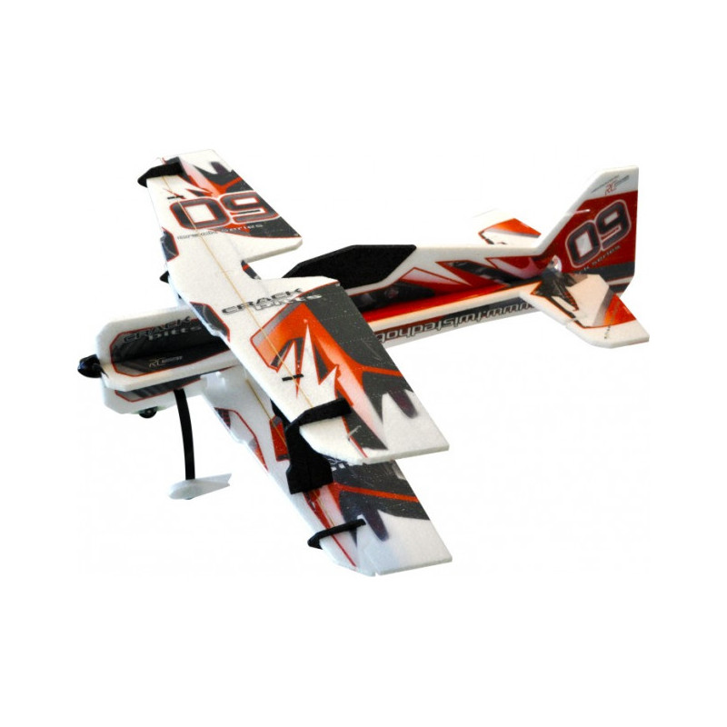 RC-Flugzeug Factory Crack Pitts 'Backyard Series' gelb/schwarz ca.0.80m- FLASH RC