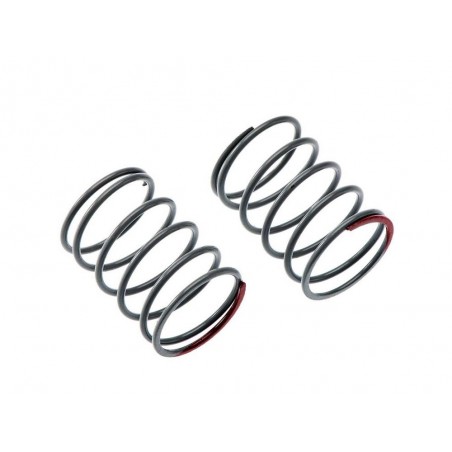 RC Car Parts - AXIAL AX30200 Muelle12.5x20mm3.6lbs/in SuperSoft Rojo (2) - FLASH RC
