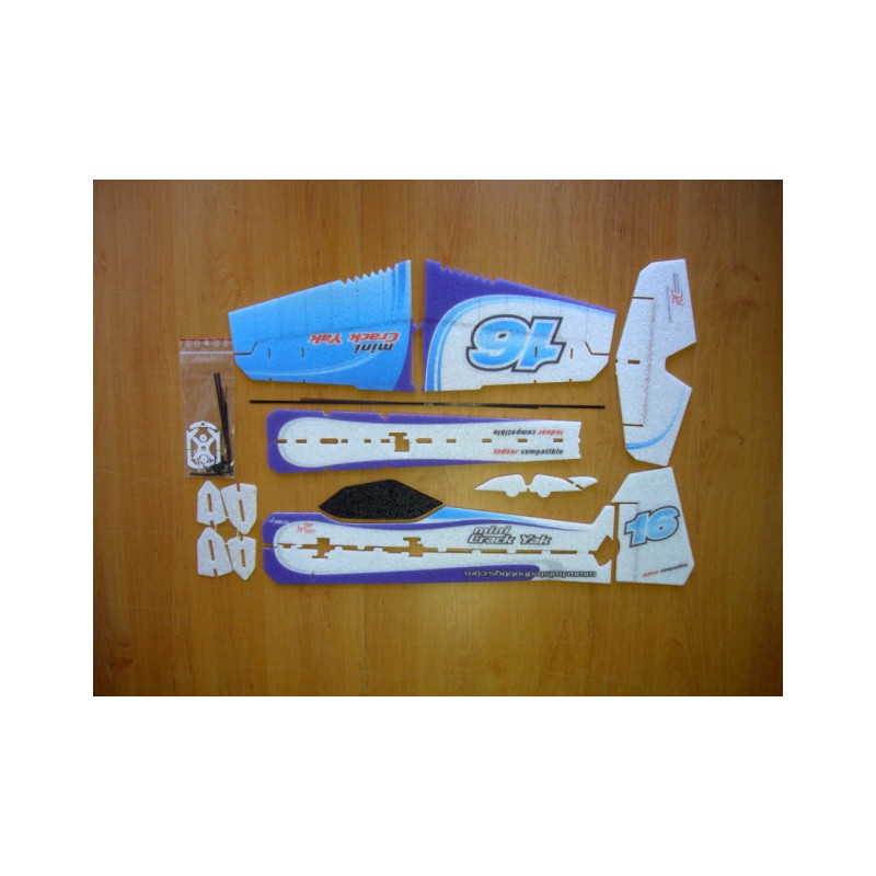 RC-Flugzeug Factory Crack Yak 'Mini Series' blau ca.0.60m- FLASH RC