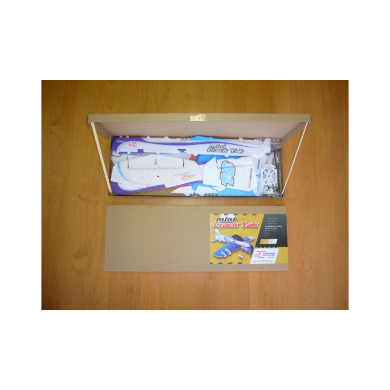 Fabbrica Crack Yak 'Mini Series' blu RC aereo circa 0,60m- FLASH RC