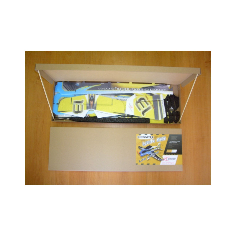 Avion RC Factory Crack Yak 'Lite Series' vert/orange env.0.80m - FLASH RC