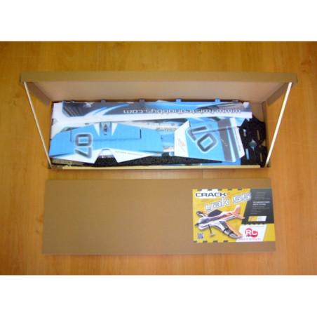 RC-Flugzeug Factory Crack Yak 55 'Backyard Series' blau ca.0.80m- FLASH RC