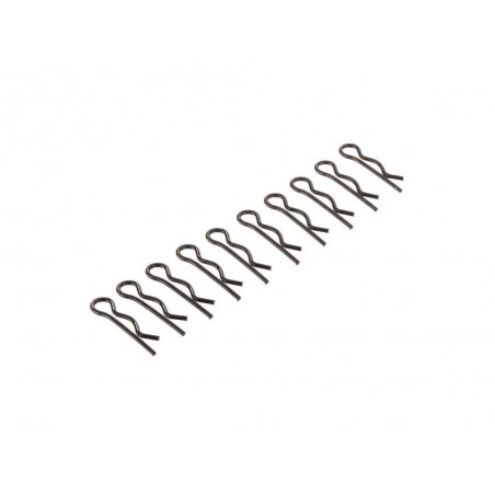 Piezas de coches RC - AXIAL AX31231 Body Clips 8mm (10) - FLASH RC