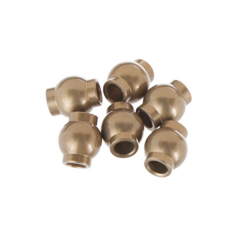 Ricambi per auto RC - AXIAL AX31253 Palla in alluminio 6.8x8x3mm Yeti XL (6) - FLASH RC