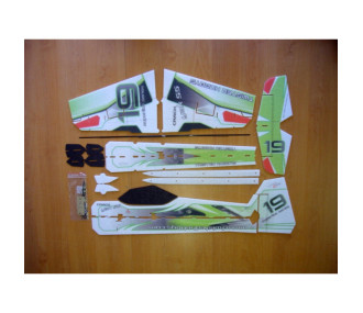 Avion RC Factory Crack Yak 'SuperLite series' vert env.0.80m - FLASH RC 2