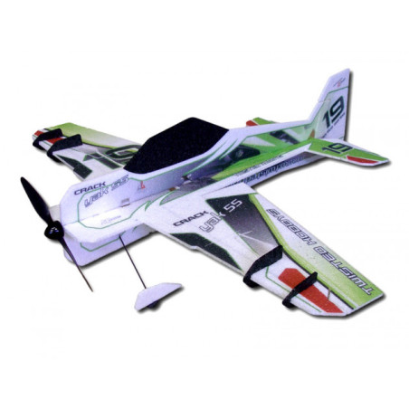 Aeromobile RC Factory Crack Yak 'serie SuperLite' verde circa 0,80m- FLASHRC