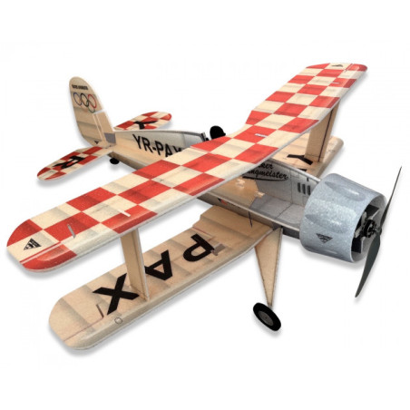 Avion RC Factory Bücker Jungmeister env. 0.87m - FLASH RC