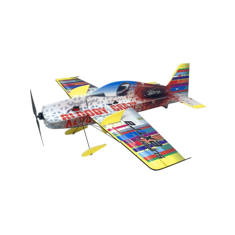 Avión RC Factory Super Extra Crazy 'Superlite Series' aprox.0.86m- FLASH RC