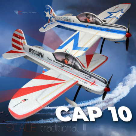 Avion RC Factory Cap 10 env. 0.81m - FLASH RC