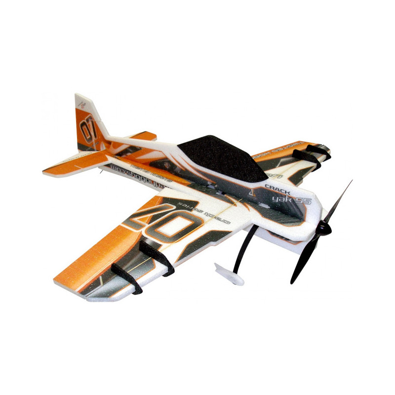 RC Plane Factory Crack Yak 55 'Backyard Series' dorado aprox.0.80m- FLASH RC