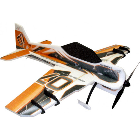 RC Plane Factory Crack Yak 55 'Backyard Series' dorado aprox.0.80m- FLASH RC