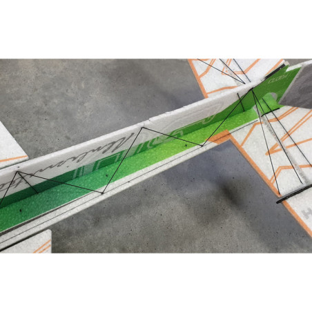 Airplane Hacker mode Edge 540 V4.0 TOXIC Green ARF approx.0.84m