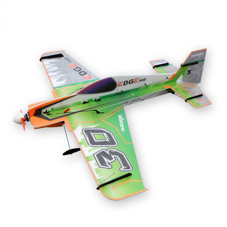 Avión Hacker modo Edge 540 V4.0 TOXIC Verde ARF aprox.0.84m