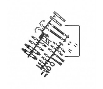 AXIAL AX31331 Rear Sway Bar Set Soft RR10 - FLASH RC