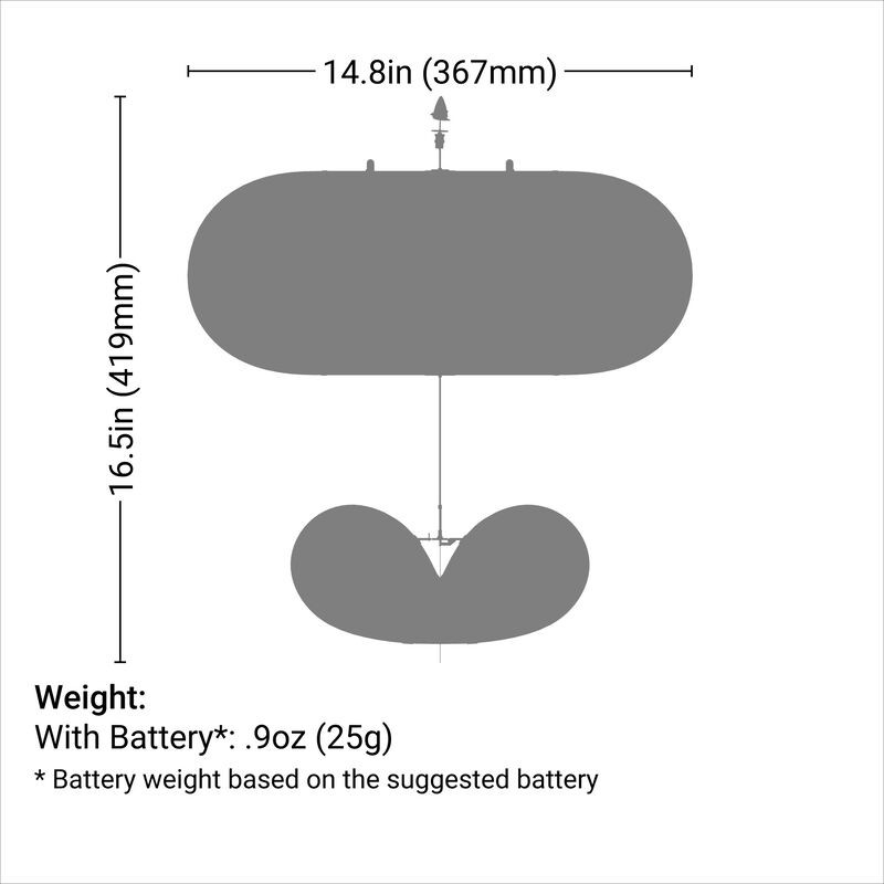 E-Flite UMX Ultra Night Vapor RTF ca.0.37m