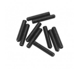 Ricambi per auto RC - AXIAL AX31343 M4x20mm Set di viti nere (10) - FLASH RC