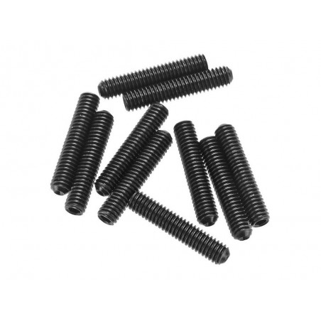 AXIAL AX31343 M4x20mm Set Screw Black (10) - FLASH RC