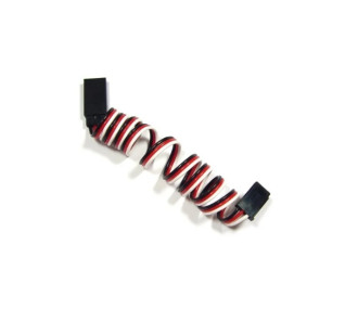 Servo extension lead 15cm FUT 0.33mm² flat wire