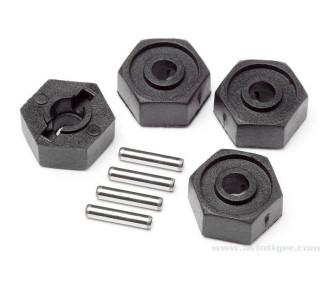 HEXAGONE ROUE ET CLAVETTE S4 