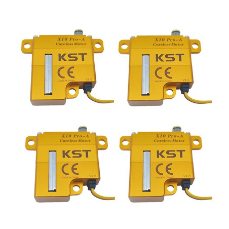 Pack 4 x Servo wing KST X10 PRO-A ( 25g, 11,5kg.cm, 0,10/60°)