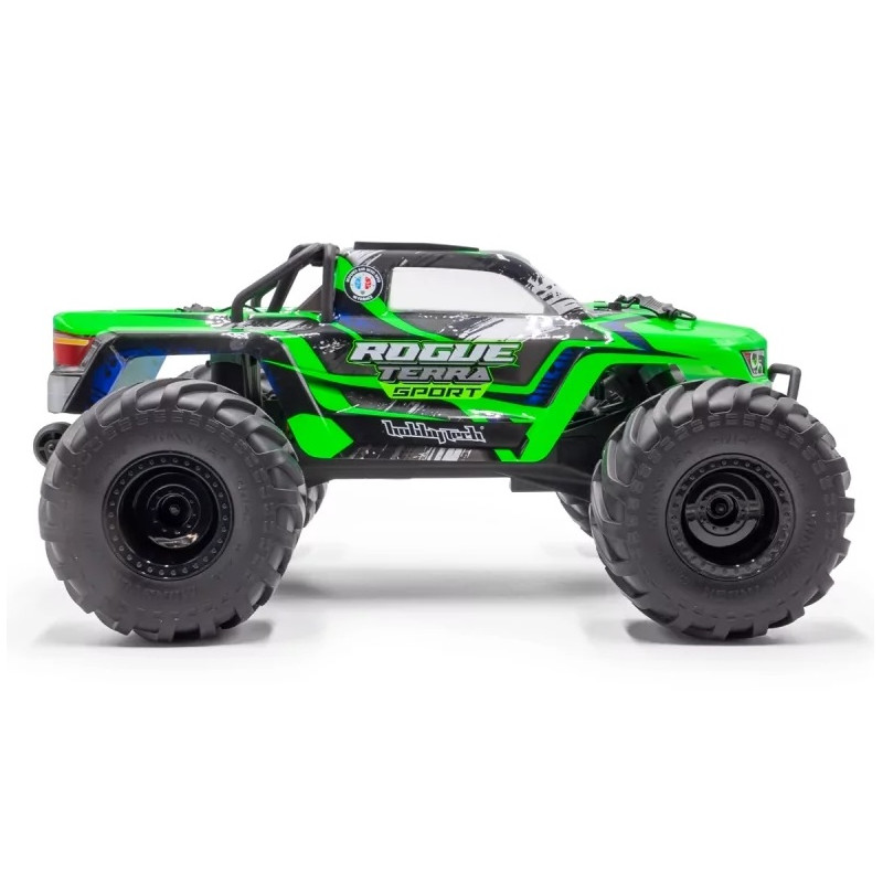 Monster ROGUE TERRA SPORT Brushless Vert 1/10 4wd RTR HOBBYTECH - FLASH RC