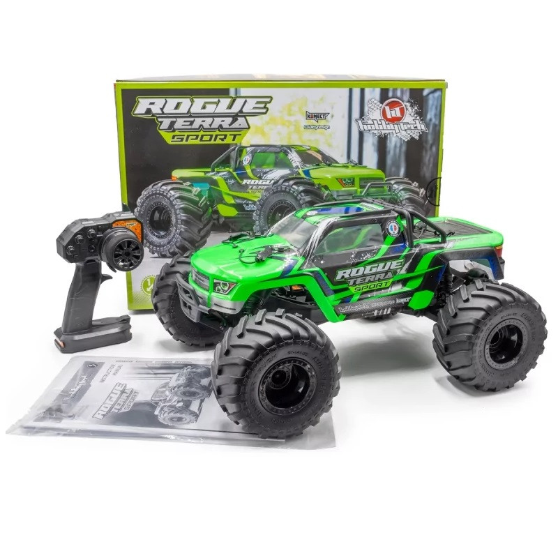 Monster ROGUE TERRA SPORT Brushless Grün 1/10 4wd RTR HOBBYTECH