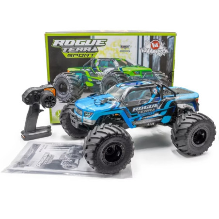 Mostro ROGUE TERRA SPORT Brushless Blu 1/10 4wd RTR HOBBYTECH