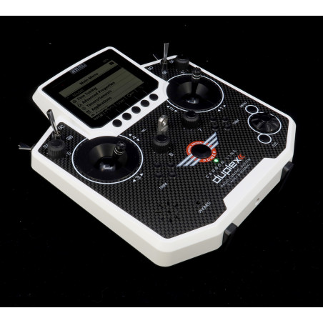 Jeti DS12 +R5L Multimode - Carbon weiss Special Edition 2.4GHz Duplex