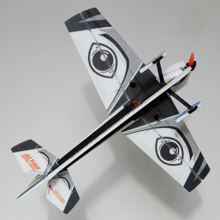 Avion Hacker model Super Zoom Action Bleu ARF env.1.00m - FLASH RC