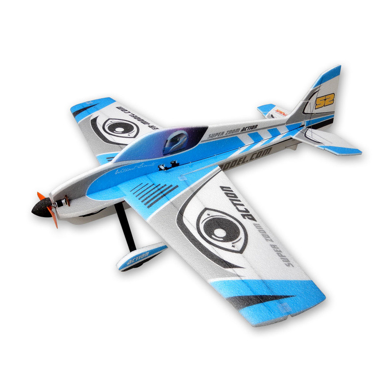 Aircraft Hacker model Super Zoom Action Blue ARF approx.1.00m- FLASH RC
