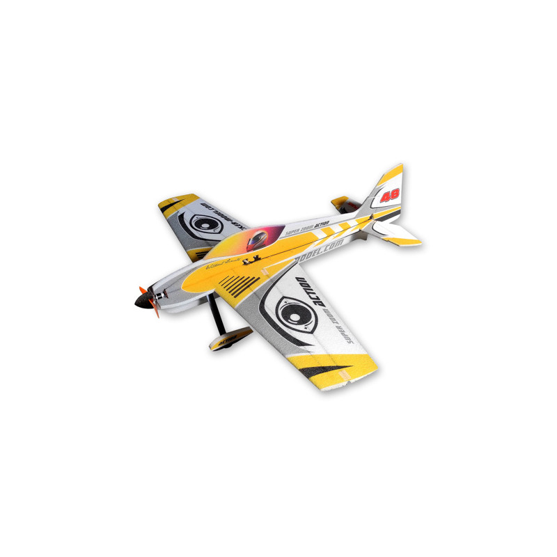 Aeromodello Hacker Super Zoom Action Yellow ARF circa 1,00m- FLASH RC