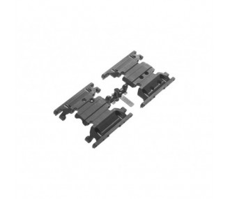 Parti di ricambio per auto RC - AXIAL AX31379 Piastre di scorrimento SCX10 II - FLASH RC