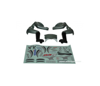 PILOTE ARGENT + DECO M5 - FLASH RC