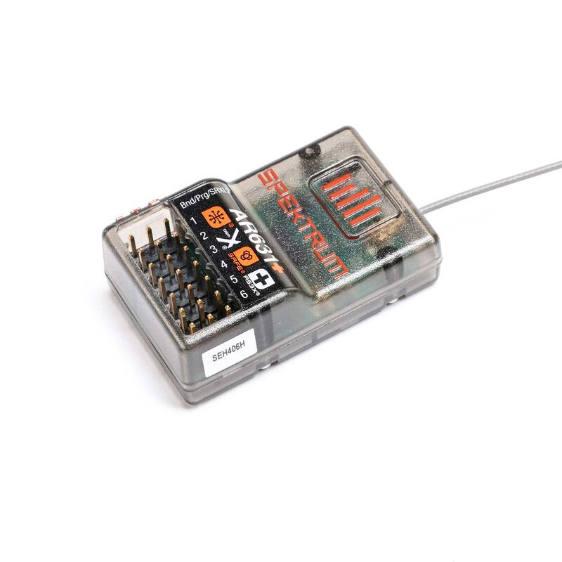 Spektrum AR631+ AS3X SAFE 6-channel DSMX receiver