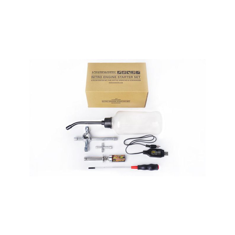 RC car starter kits - FDL thermal car starter kit - FLASH RC
