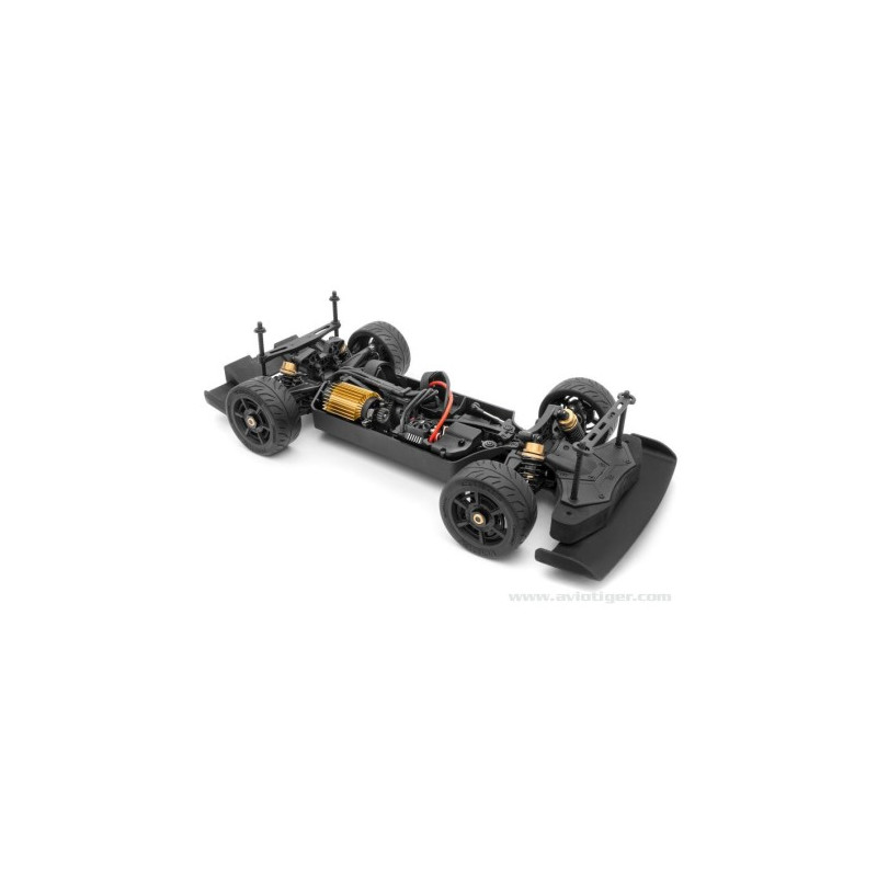 QUANTUM R FLUX 4S 4X4 "MUSCLE" BLACK RED
