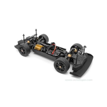 QUANTUM R FLUX 4S 4X4 "MUSCLE" BLACK RED