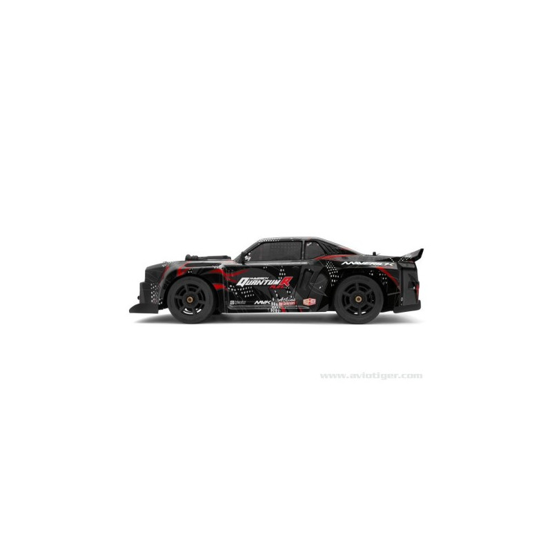 FLUSSO QUANTICO 4S 4X4 "MUSCOLARE" NERO ROSSO