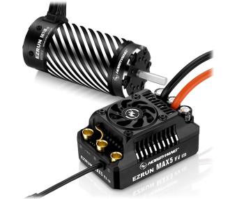 Combo 1/5 Hobbywing Ezrun Max5 HV + Motore 56118D 800KV
