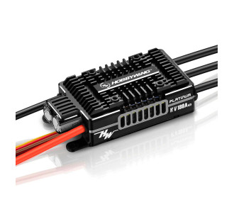 Controleur Brushless 6-14S 180A-HV SBEC Platinum Pro V5 HOBBYWING