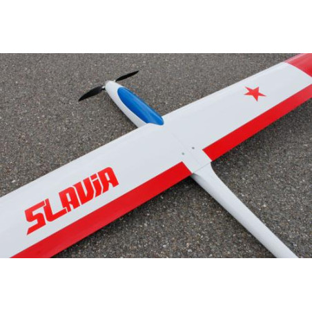 Slavia 2.3m Rojo y Blanco ARF TopModel CZ