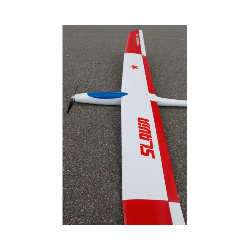Slavia 2,3m rosso e bianco ARF TopModel CZ
