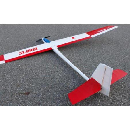 Slavia 2.3m Rojo y Blanco ARF TopModel CZ