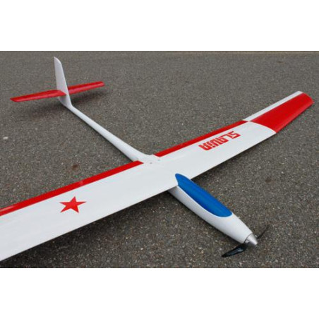 Slavia 2,3m Rouge et Blanc ARF TopModel CZ