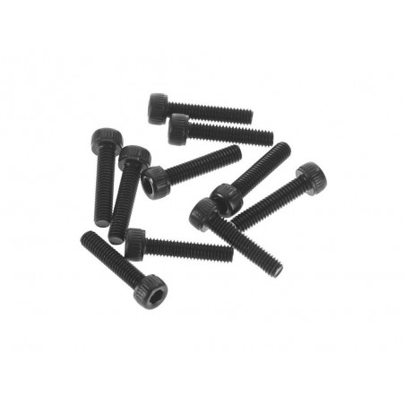 AXIAL AX31398 M2.6x12mm Cap Head Screw Black (10) - FLASH RC