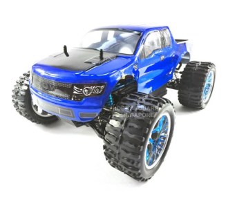 BRONTOSAURUS MONSTER TRUCK BLAU 1/10 - FLASH RC