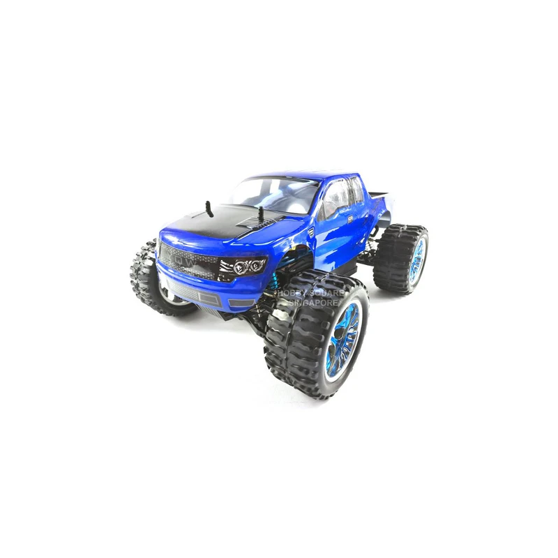 BRONTOSAURUS MONSTER TRUCK BLAU 1/10 - FLASH RC